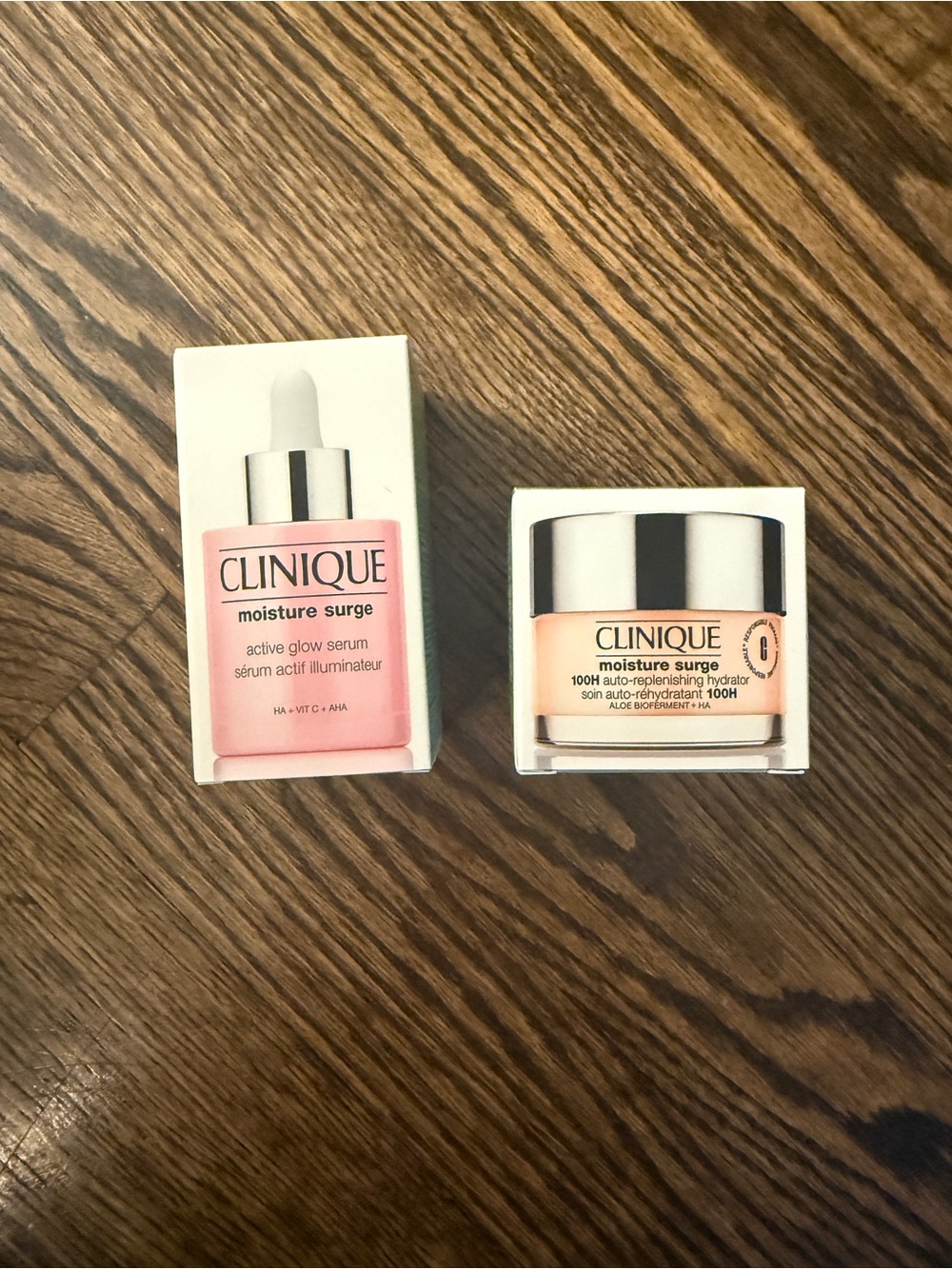 Clinique Moisture Surge Pink Duo Hydration Serum & Cream